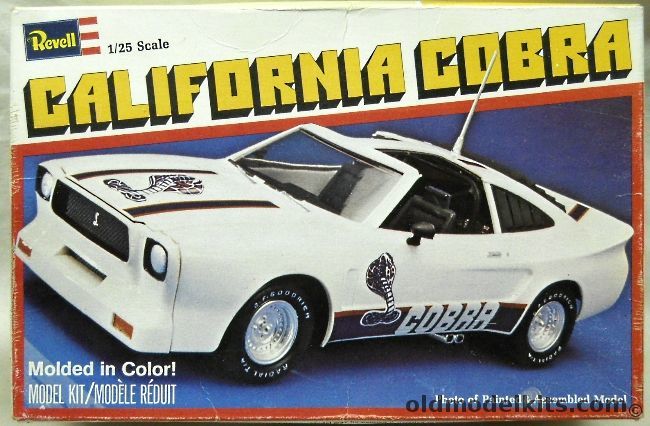 Revell 1/25 California Cobra Ford Mustang, 7204 plastic model kit